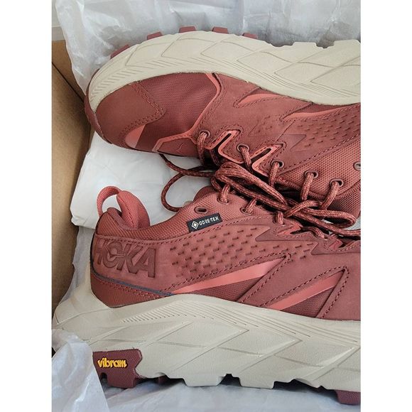 Hoka Anacapa Low GTX size 7.5 woman. NewCherry mahogany hot sauce - Picture 6 of 7